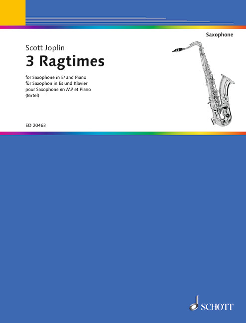 Vorderes Coverbild 3 Ragtimes 