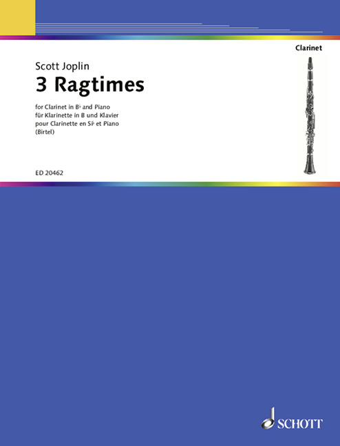 Vorderes Coverbild 3 Ragtimes 
