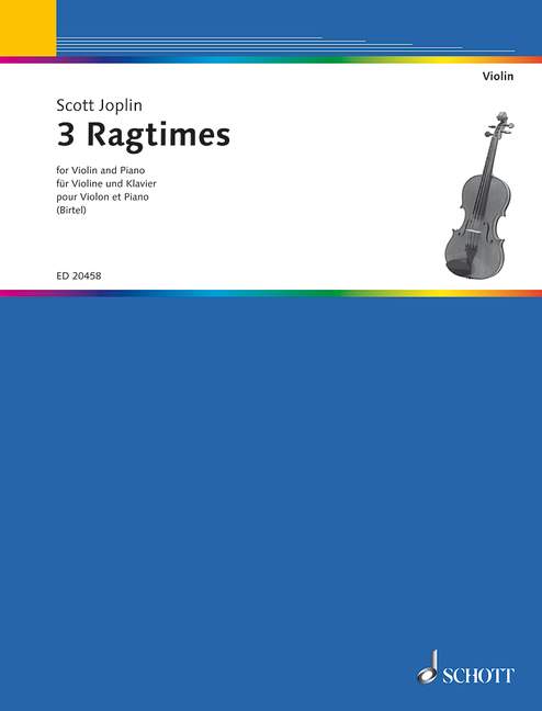 Vorderes Coverbild 3 Ragtimes 