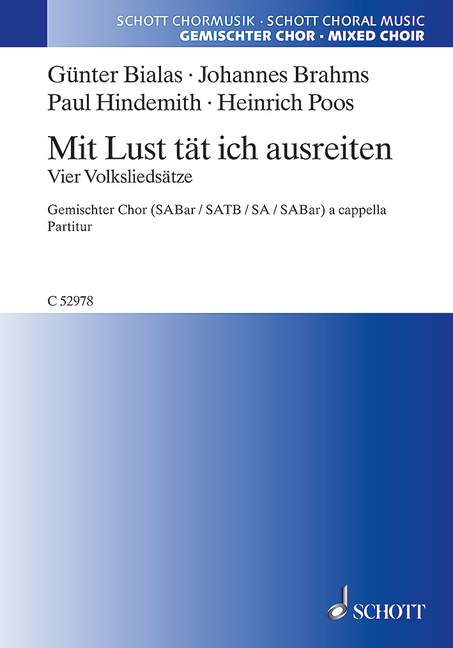 Vorderes Coverbild Mit Lust tät ich ausreiten 