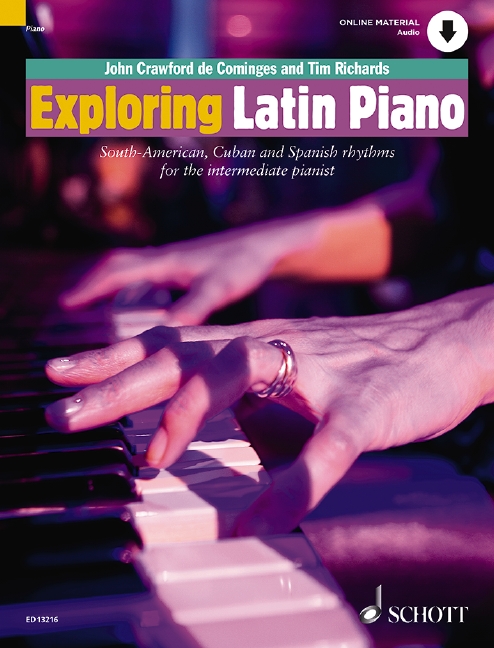 Vorderes Coverbild Exploring Latin Piano 