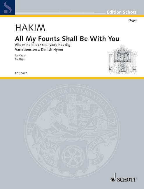 Vorderes Coverbild All my founts shall be with you 