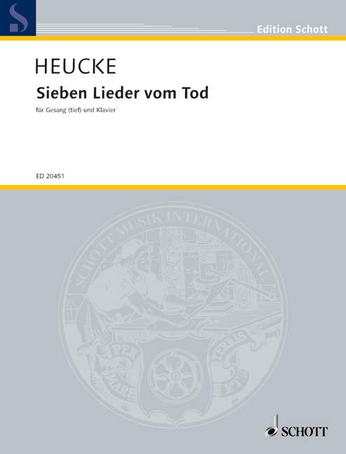 Vorderes Coverbild Sieben Lieder vom Tod 