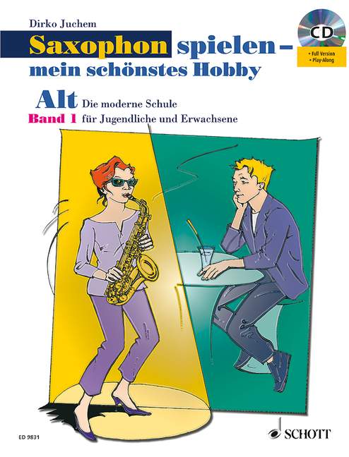 Vorderes Coverbild Saxophon spielen - mein schönstes Hobby Band 1