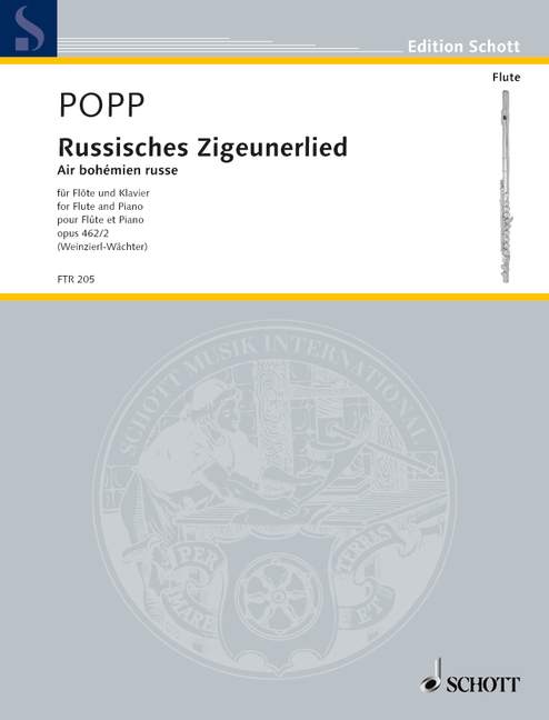 Vorderes Coverbild Russisches Zigeunerlied op. 462/2 