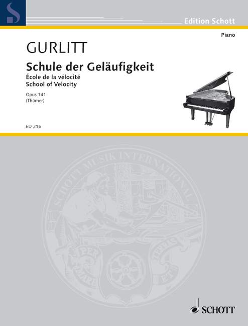 Vorderes Coverbild Schule der Geläufigkeit op. 141 