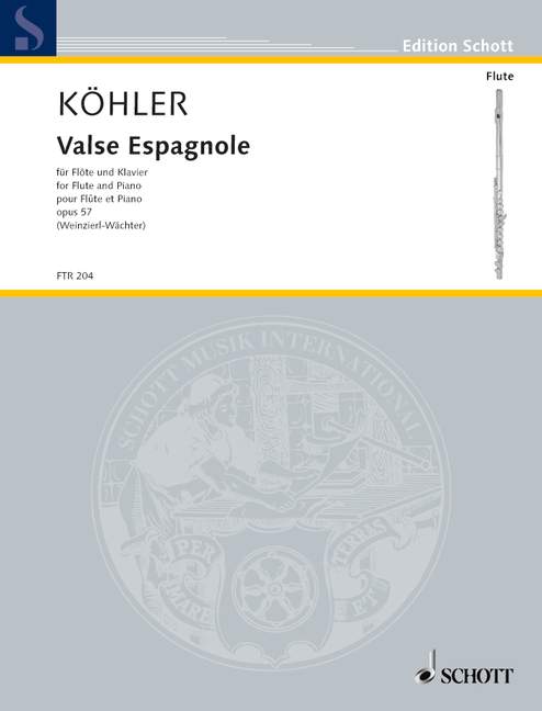 Vorderes Coverbild Valse Espagnole op. 57 
