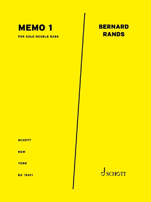 Vorderes Coverbild Memo 1 