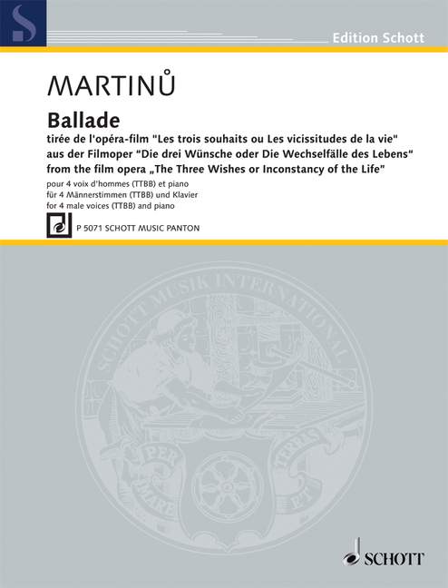 Vorderes Coverbild Ballade 