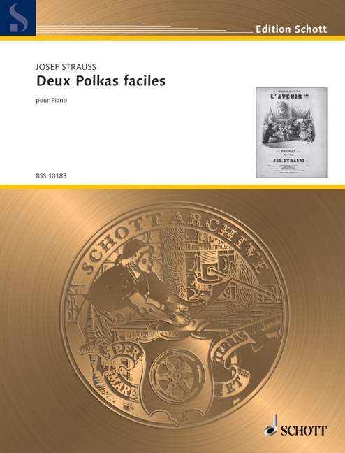 Vorderes Coverbild Deux Polkas faciles 