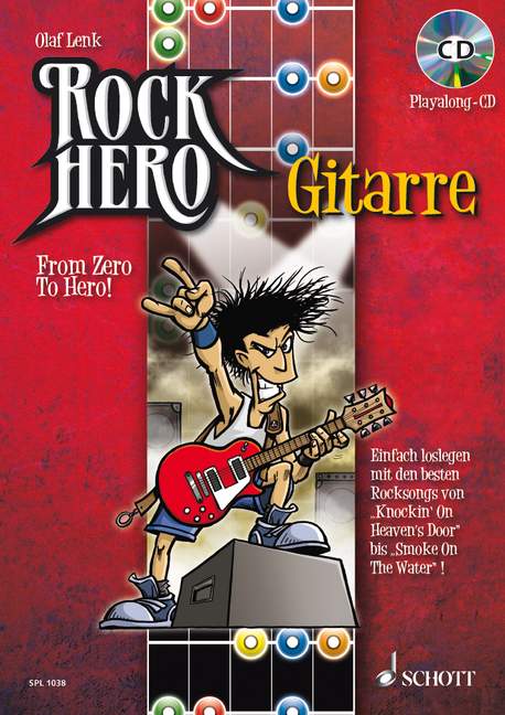 Vorderes Coverbild Rock Hero - Gitarre 