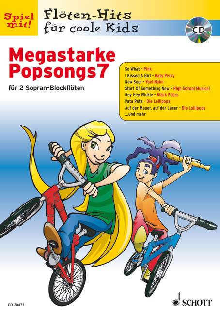 Vorderes Coverbild Megastarke Popsongs Band 7