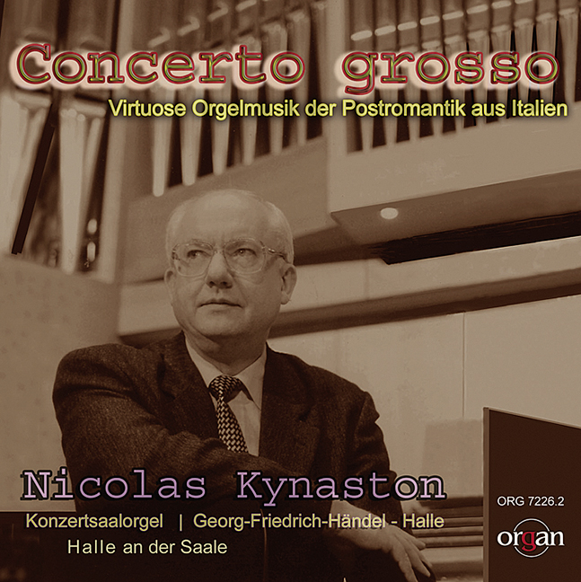 Vorderes Coverbild Concerto grosso – Orgelmusik der Postromantik aus Italien 