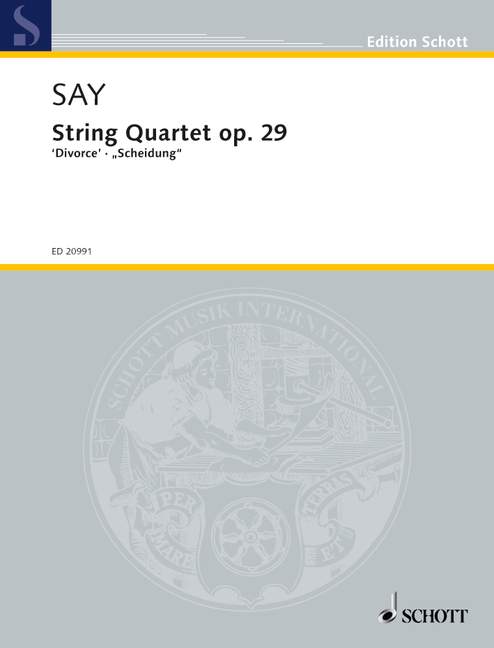 Vorderes Coverbild String Quartet op. 29 