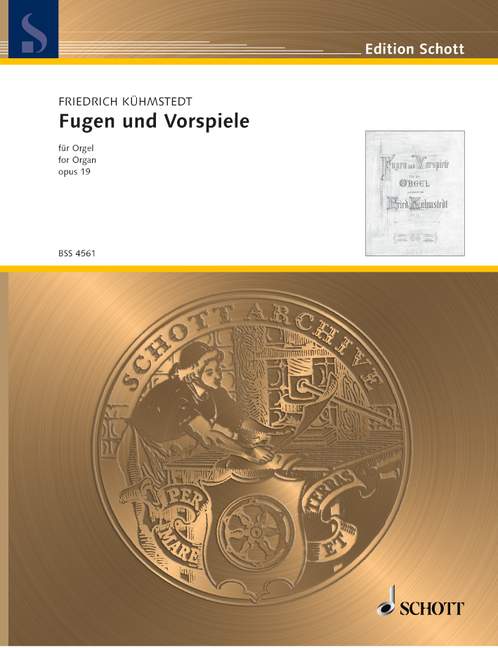 Vorderes Coverbild Fugen und Vorspiele op. 19 