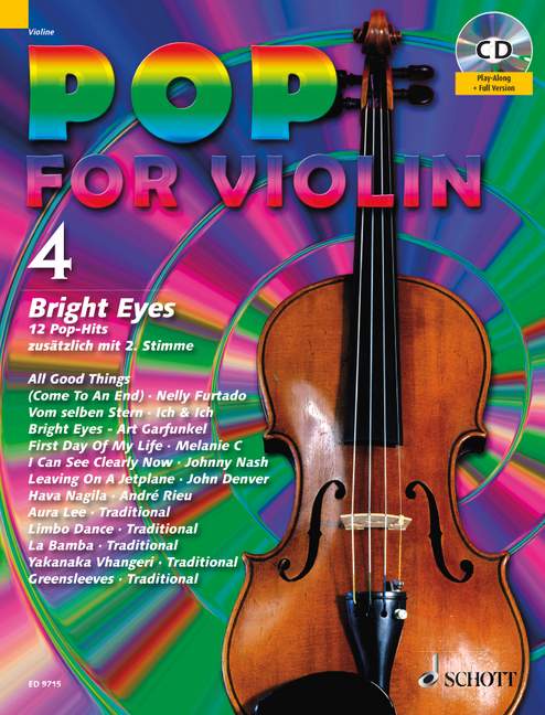 Vorderes Coverbild Pop for Violin Band 4