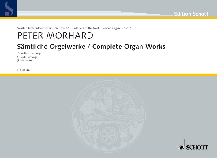 Vorderes Coverbild Sämtliche Orgelwerke Band 19