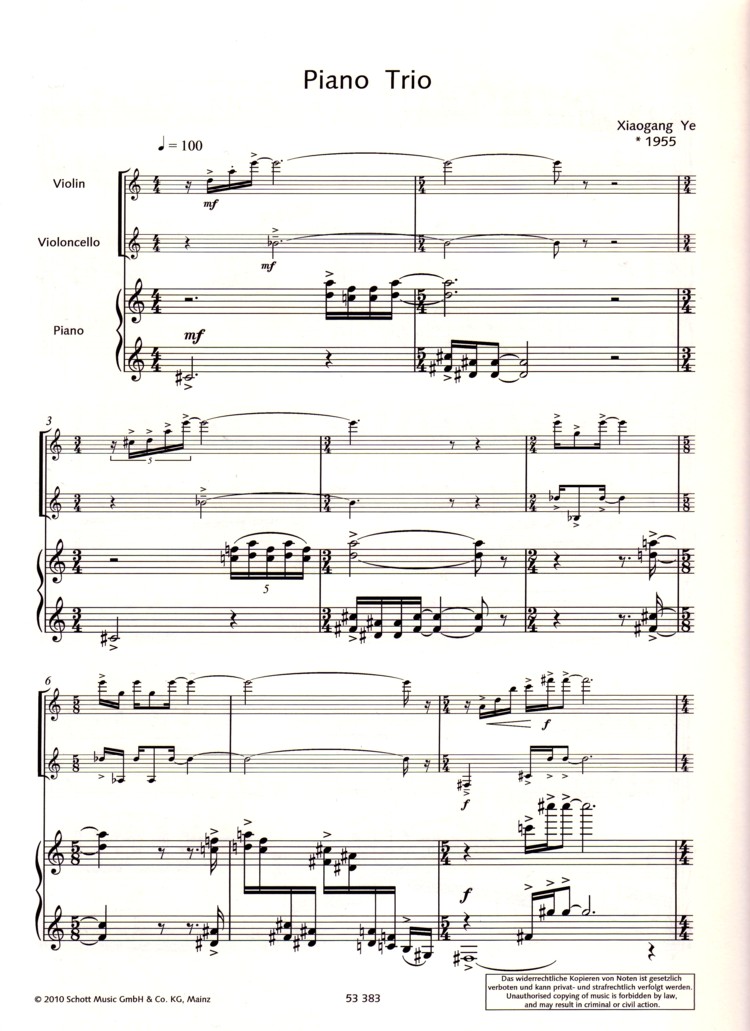 Anderes Coverbild Klaviertrio op. 59 