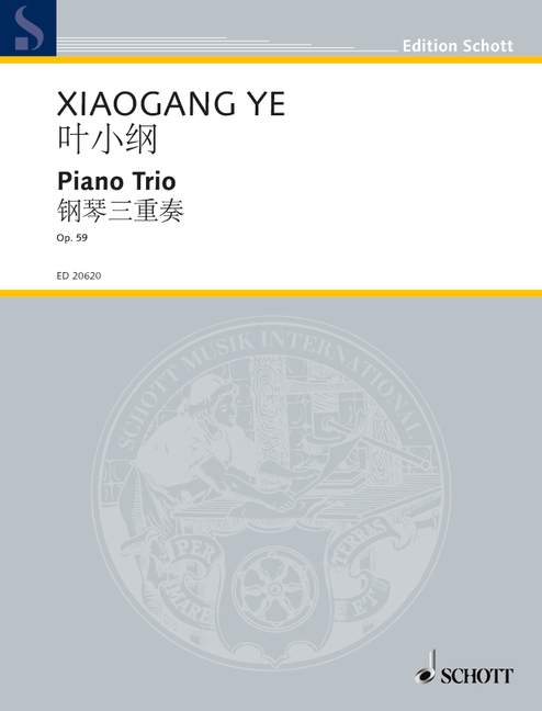 Vorderes Coverbild Klaviertrio op. 59 