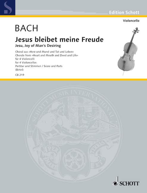 Vorderes Coverbild Jesus bleibet meine Freude BWV 147 