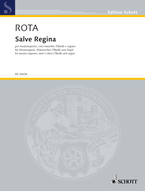 Vorderes Coverbild Salve Regina 