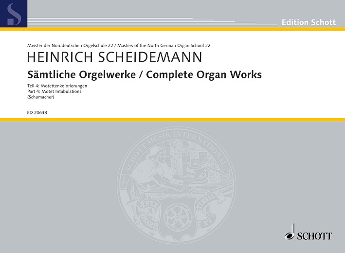 Vorderes Coverbild Sämtliche Orgelwerke Band 22