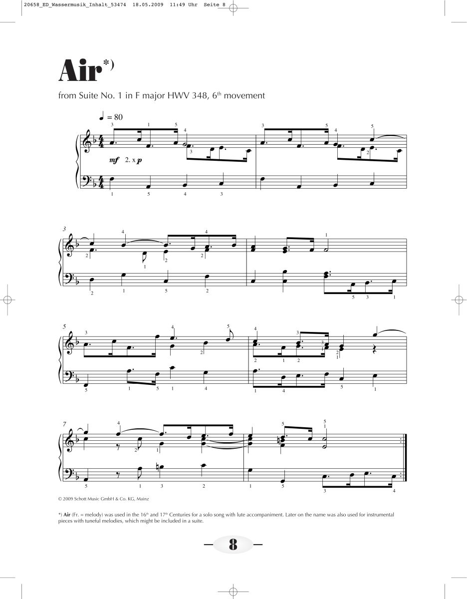 Anderes Coverbild Water Music - Music For The Royal Fireworks HWV 348, 349, 350, 351 