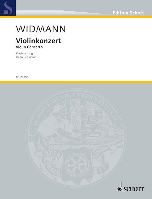 Vorderes Coverbild Violinkonzert 