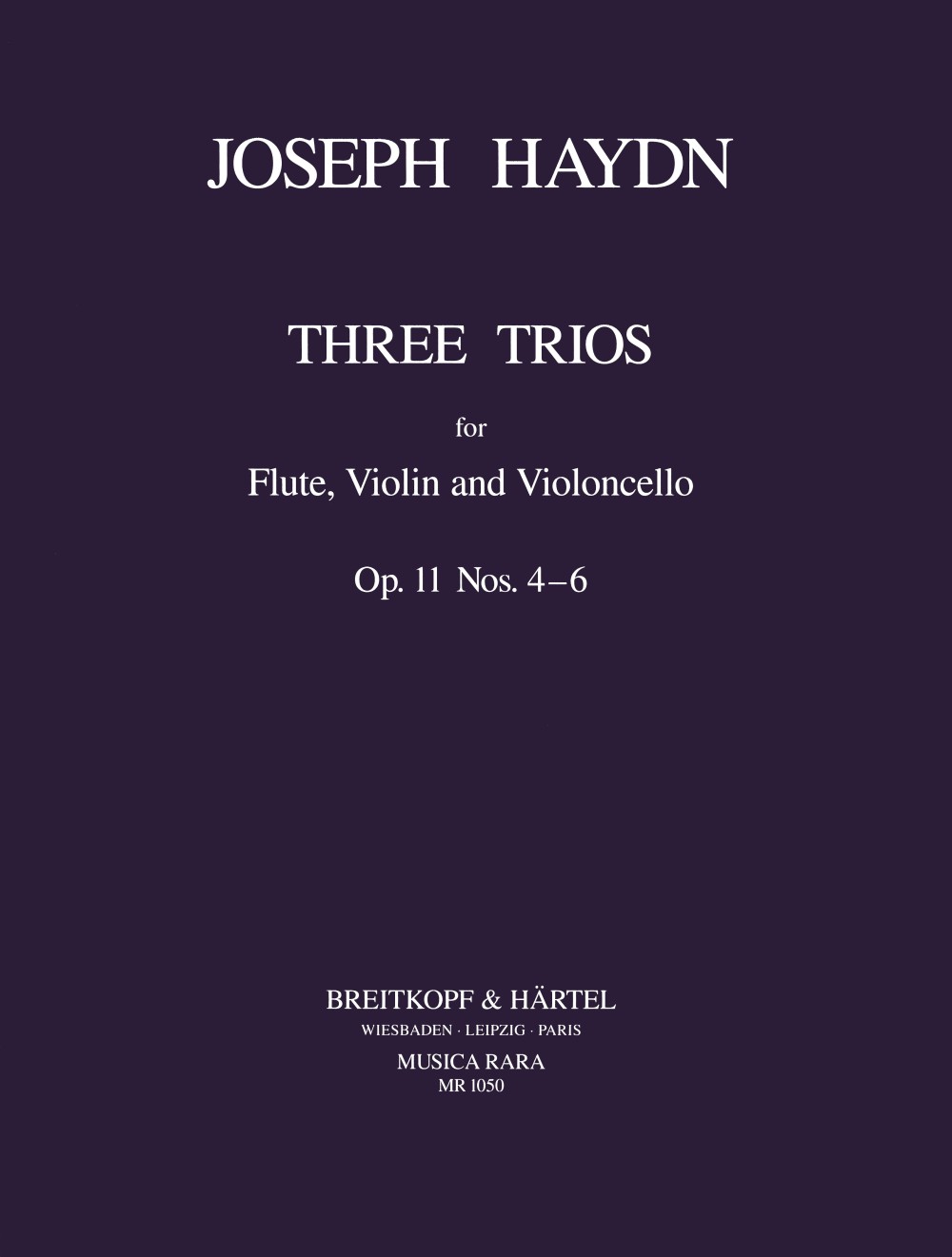 Vorderes Coverbild Klavier-Trios op. 11/4-6