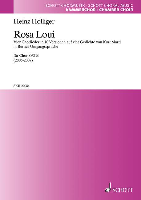 Vorderes Coverbild Rosa Loui 