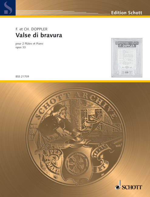 Vorderes Coverbild Valse di bravura op. 33 