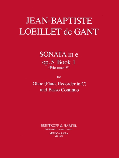 Anderes Coverbild Buch 1: Sonate Nr. 1 e-moll
