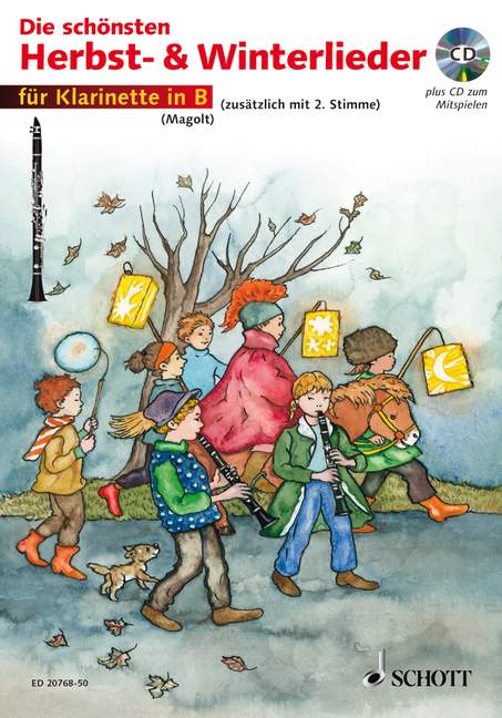 Vorderes Coverbild Die schönsten Herbst- und Winterlieder 