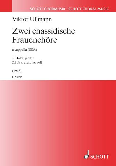 Vorderes Coverbild Zwei chassidische Frauenchöre 