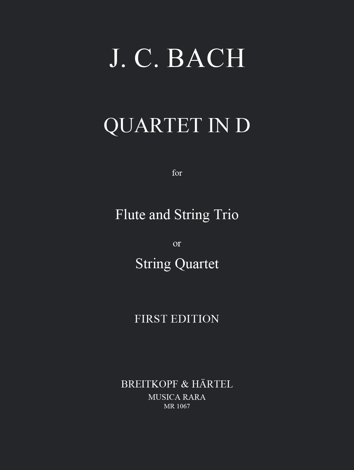 Vorderes Coverbild Quartett D-dur