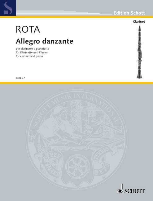 Vorderes Coverbild Allegro danzante 