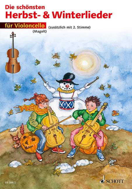 Vorderes Coverbild Die schönsten Herbst- und Winterlieder 