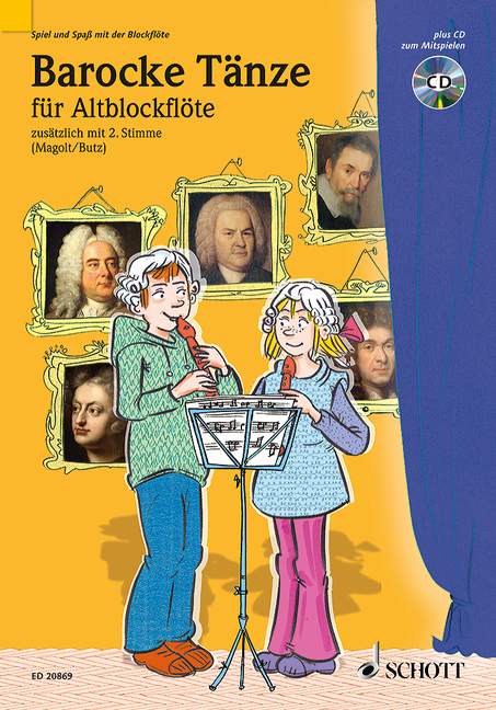 Vorderes Coverbild Barocke Tänze 