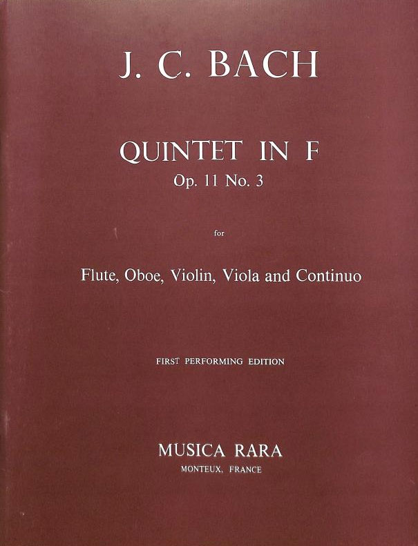 Vorderes Coverbild Quintett F-dur op. 11/3