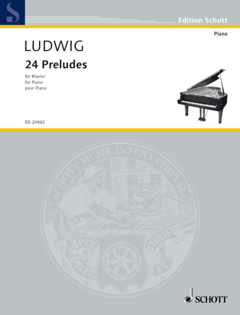 Vorderes Coverbild 24 Preludes 