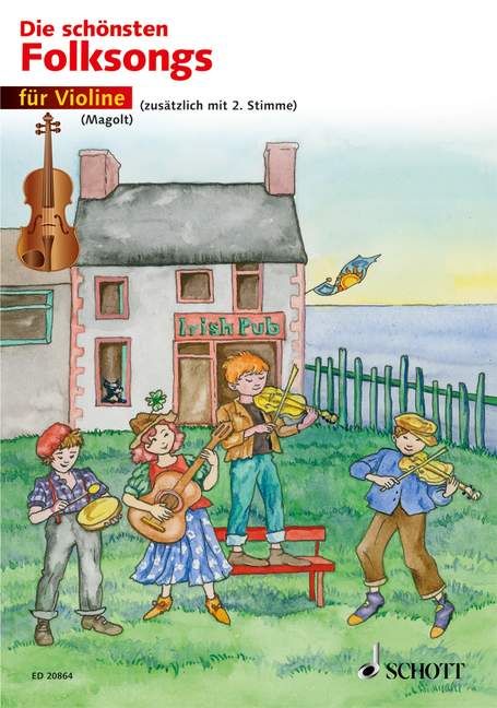 Vorderes Coverbild Die schönsten Folksongs 