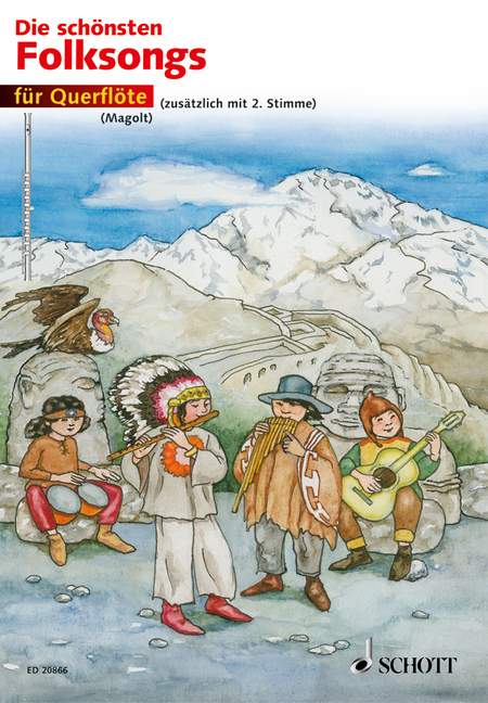 Vorderes Coverbild Die schönsten Folksongs 
