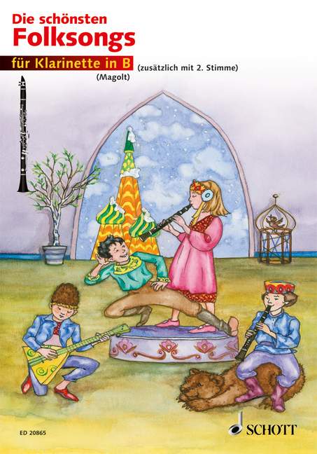 Vorderes Coverbild Die schönsten Folksongs 