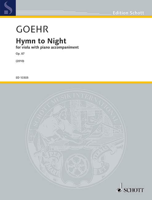 Vorderes Coverbild Hymn to Night op. 87 