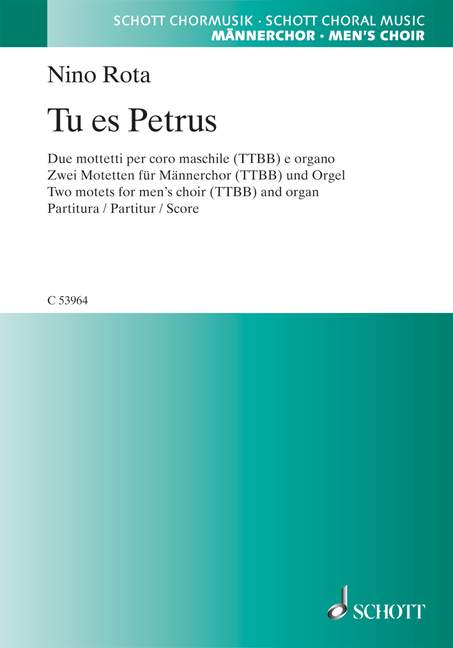 Vorderes Coverbild Tu es Petrus 