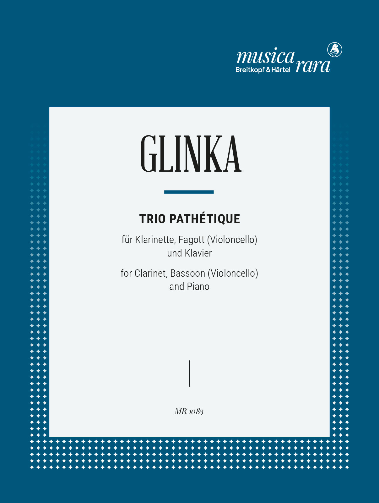 Vorderes Coverbild Trio Pathetique