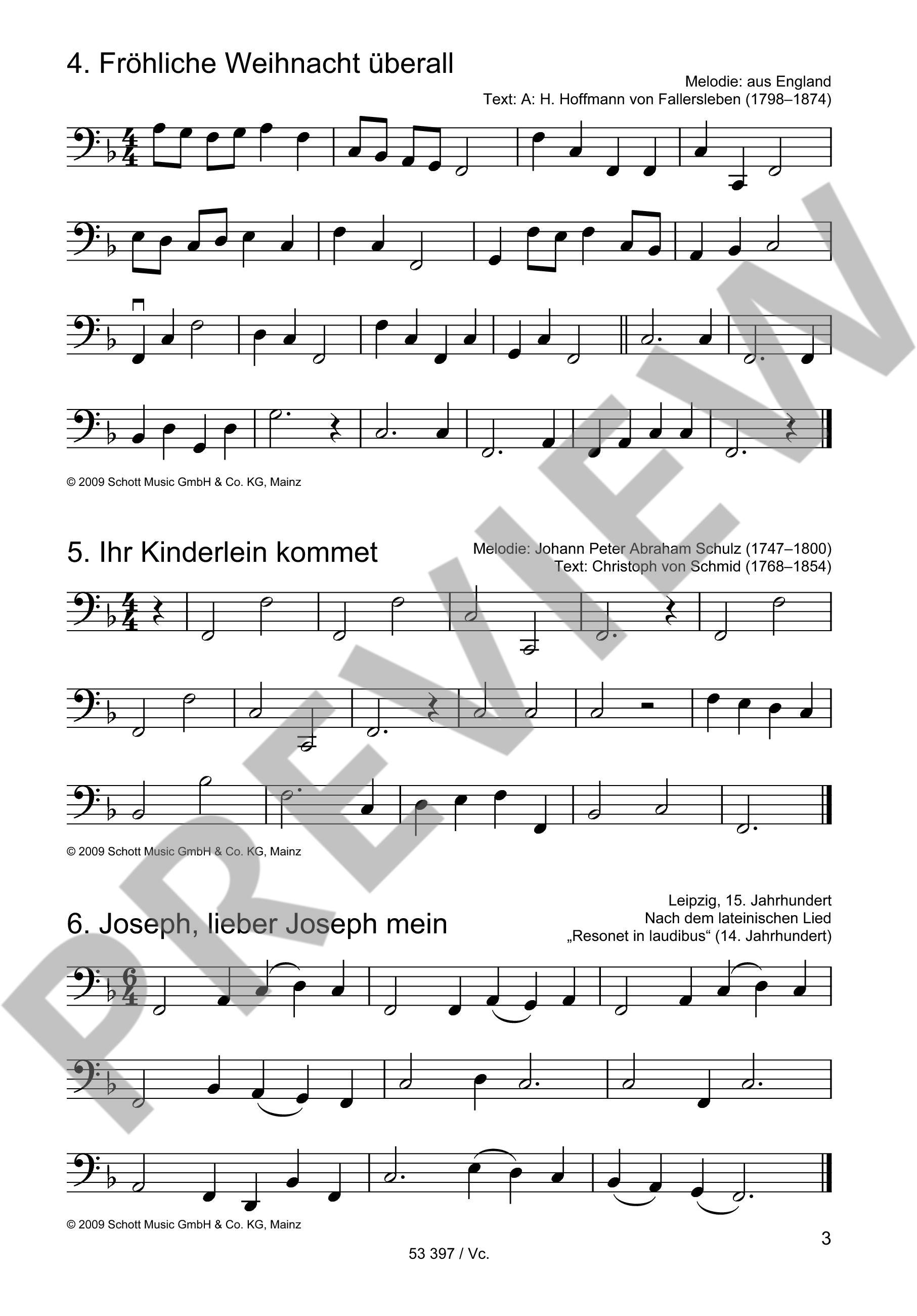 Anderes Coverbild Die schönsten Weihnachtslieder 