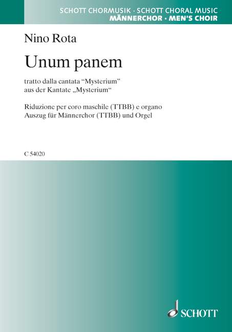 Vorderes Coverbild Unum panem 