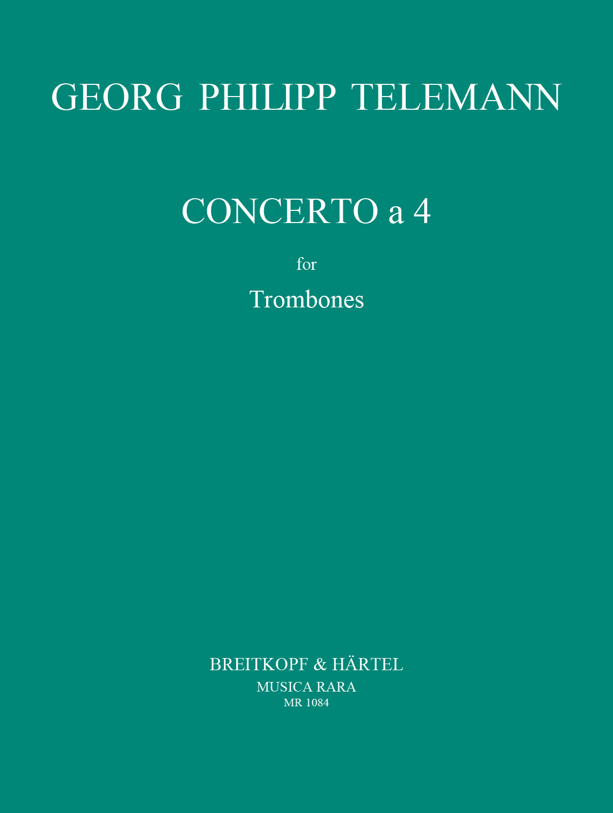 Vorderes Coverbild Concerto a 4 (arr.)