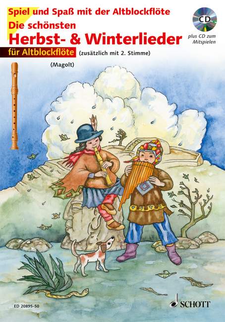 Vorderes Coverbild Die schönsten Herbst- und Winterlieder 
